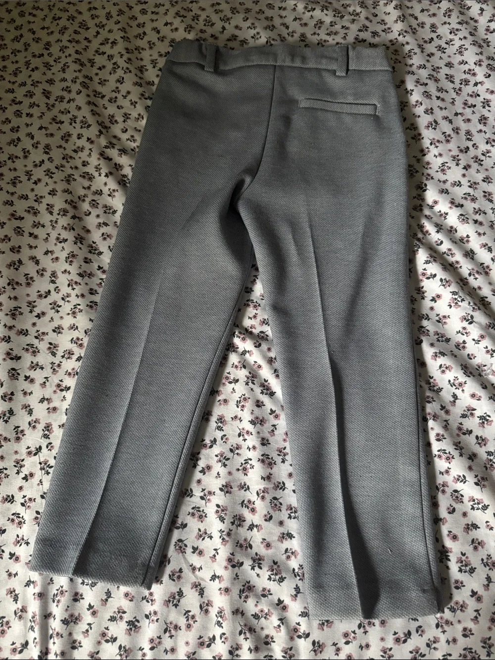 Zara Men's Gray Two-Button Knit Blazer